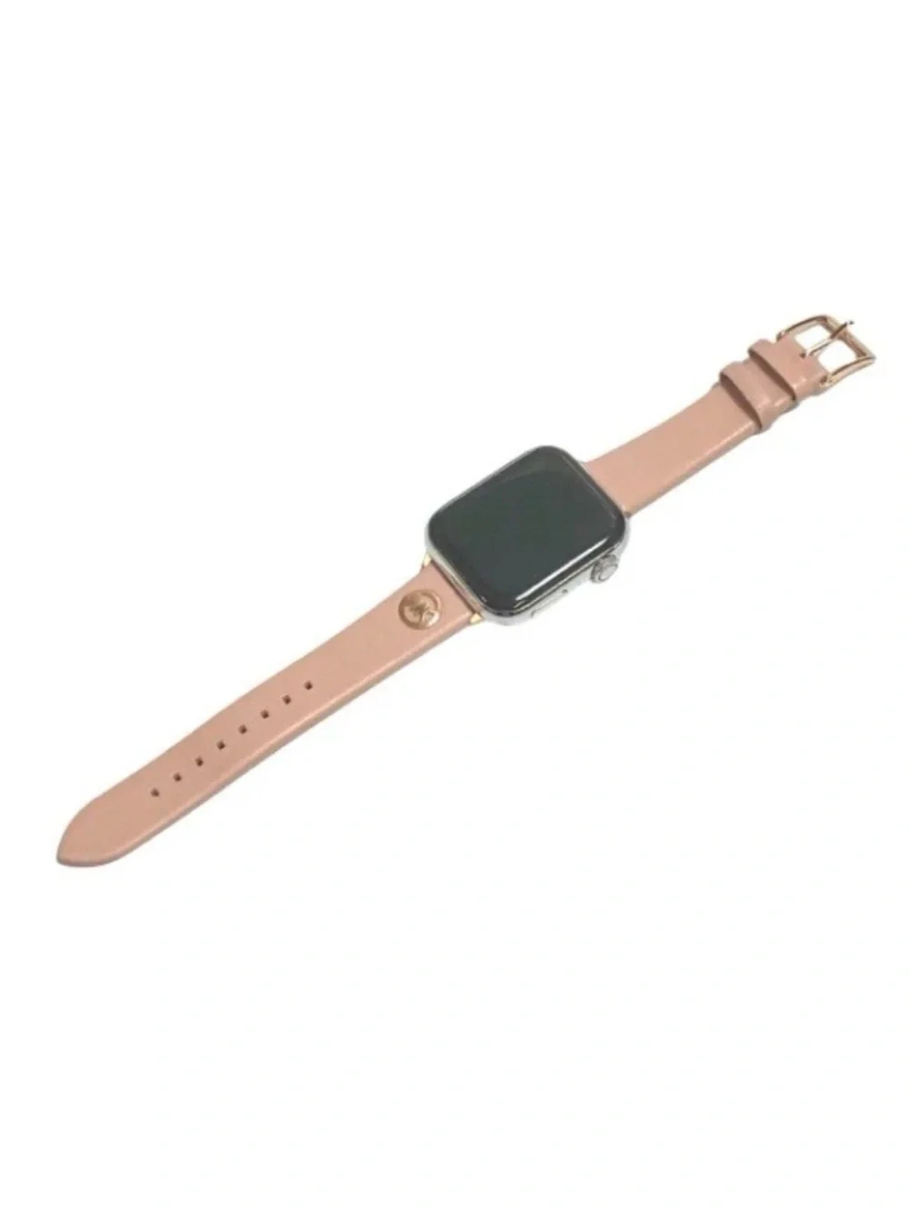 Michael Kors Pink Leather Replacement Smartwatch Band NWT